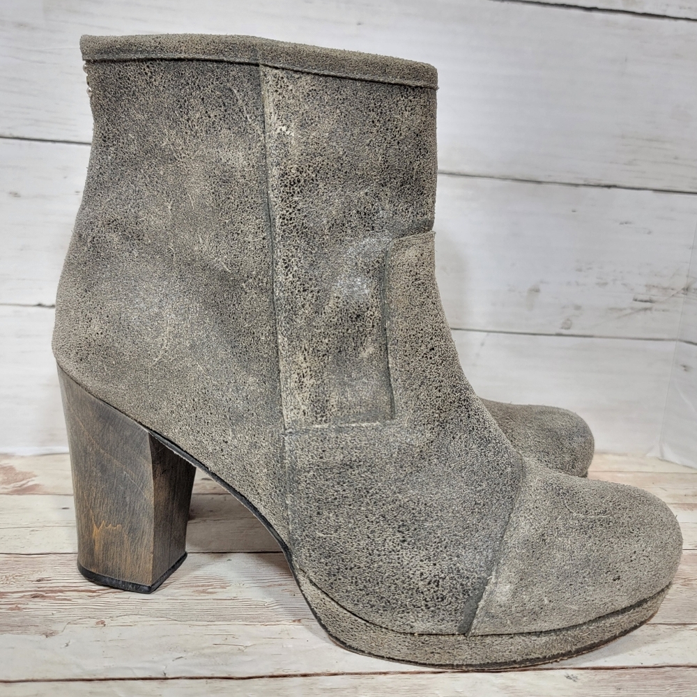 Calleen Cordero grey heeled ankle boots